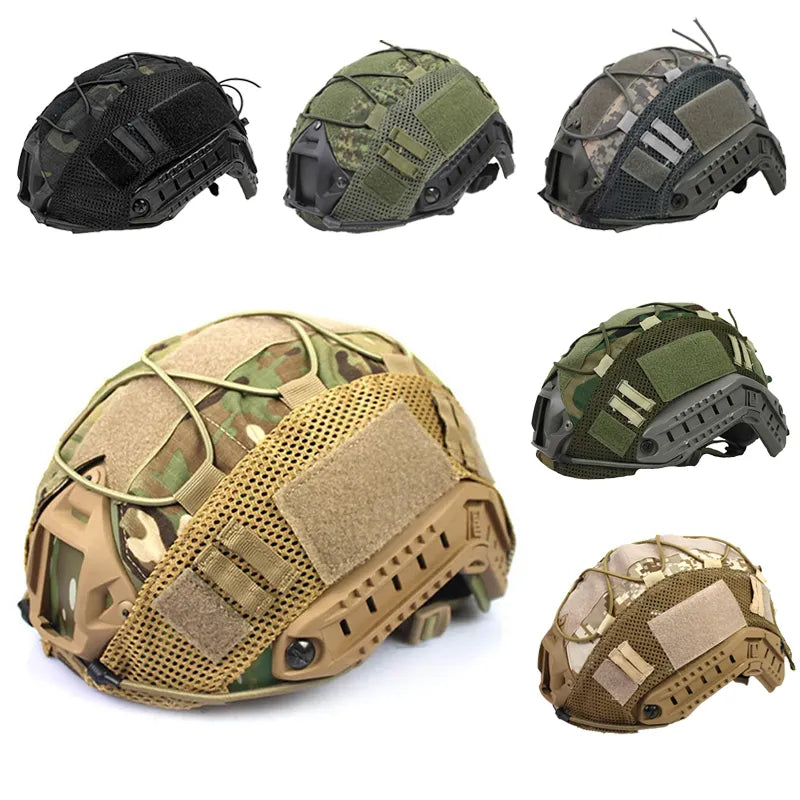 Army Military Tactical Helmet Fast PJ Cover Casco Airsoft Helmet Sports  Accessories Paintball Gear Jumping Protective Face Mask - AliExpress